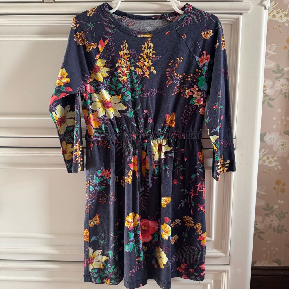 Gap Kids Botanical Print Dress